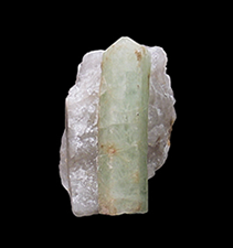 Aquamarine, Tirschenreuth, Oberpfalzer Wald, Upper Palatinate, Bavaria, Germany